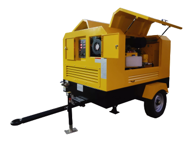 Передвижной дизельный компрессор BERG М-10-12 на шасси