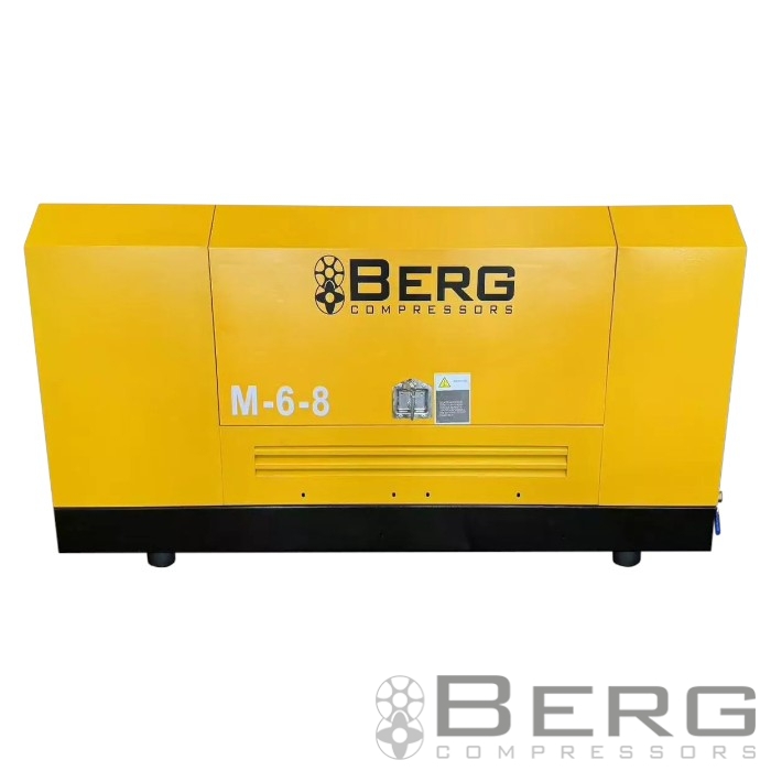 Дизельный винтовой компрессор BERG М-6-8 Дизельный винтовой компрессор BERG М-6-8