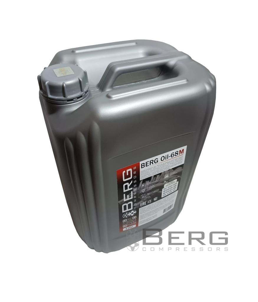 Масло компрессорное BERG OIL-68M (20 л)