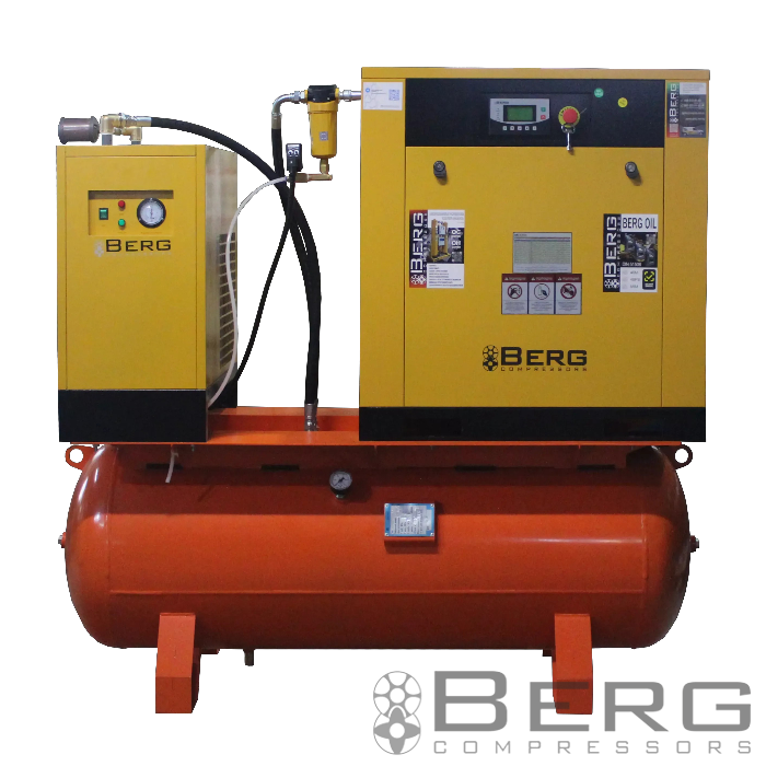 Винтовой компрессор BERG ВК-4РО-500 8 бар (IP55)