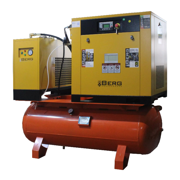 Винтовой компрессор BERG ВК-4РО-500 8 бар (IP55)