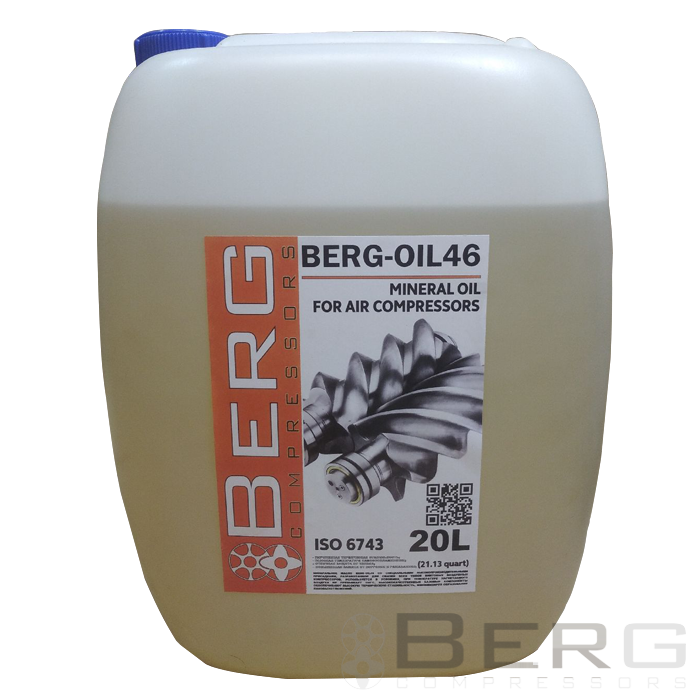 Масло компрессорное BERG OIL 46 (20 л)