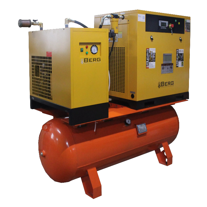 Винтовой компрессор BERG ВК-4РО-500 8 бар (IP55)