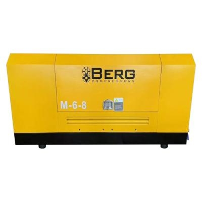 Передвижной дизельный компрессор BERG М-6-8